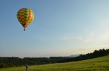 Petrovo první let balonem - červenec 2013
